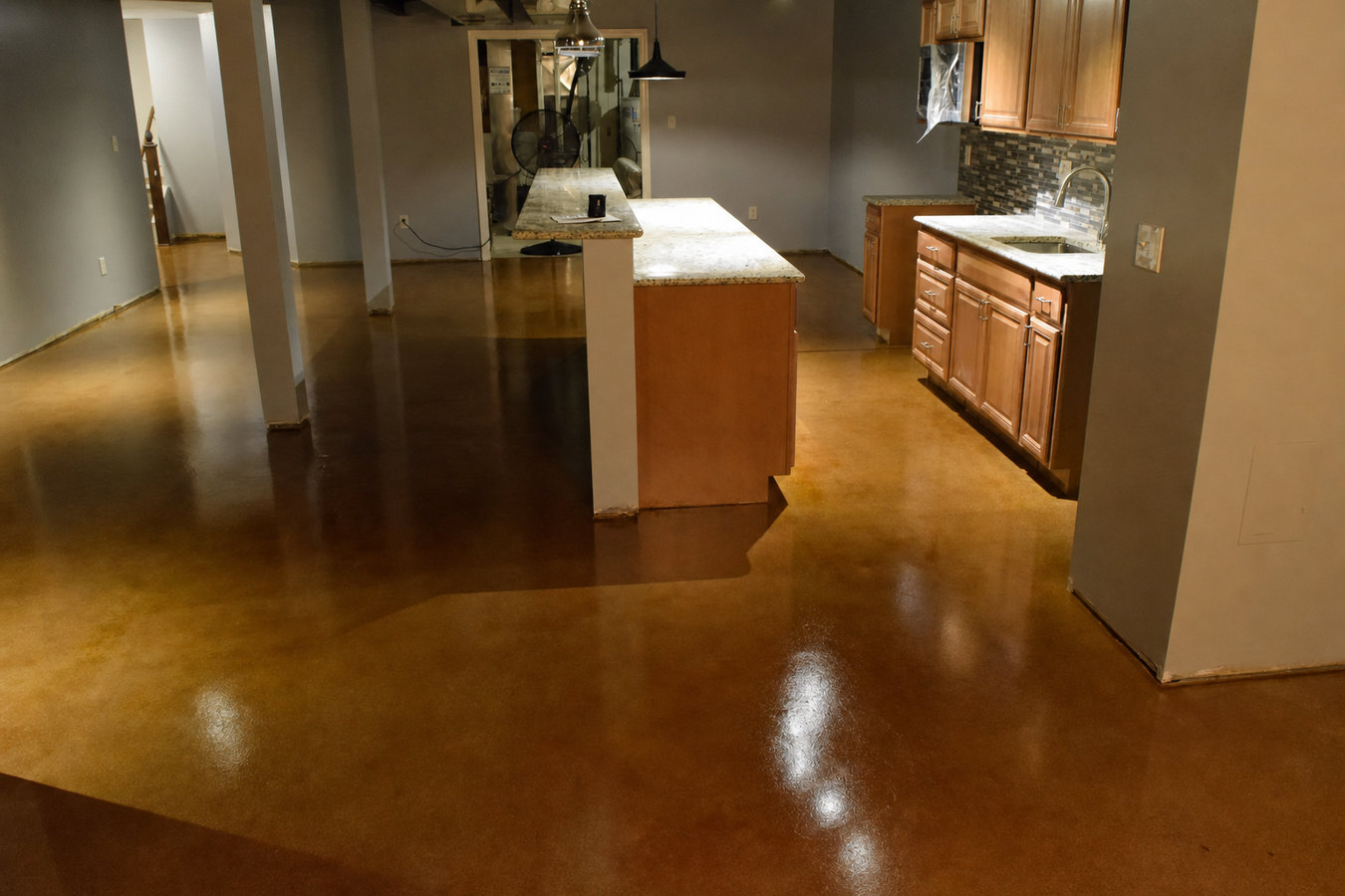 Stained Concrete Flooring